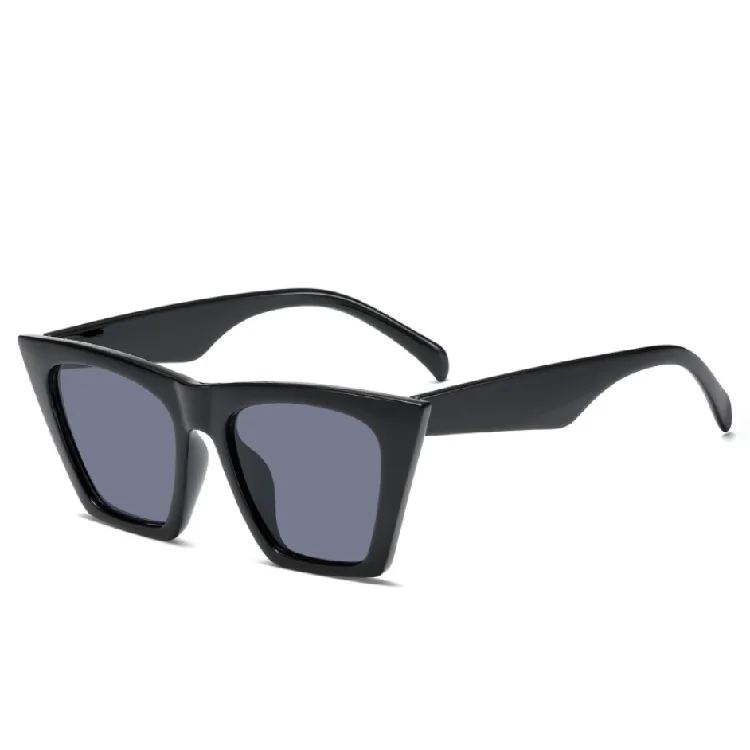 New European and American fashion women's cat's eye plastic frame metal hinge personality trending sunglasses, 8 colors
New European and American fashion women's cat's eye plastic frame metal hinge personality trending sunglasses, 8 colors