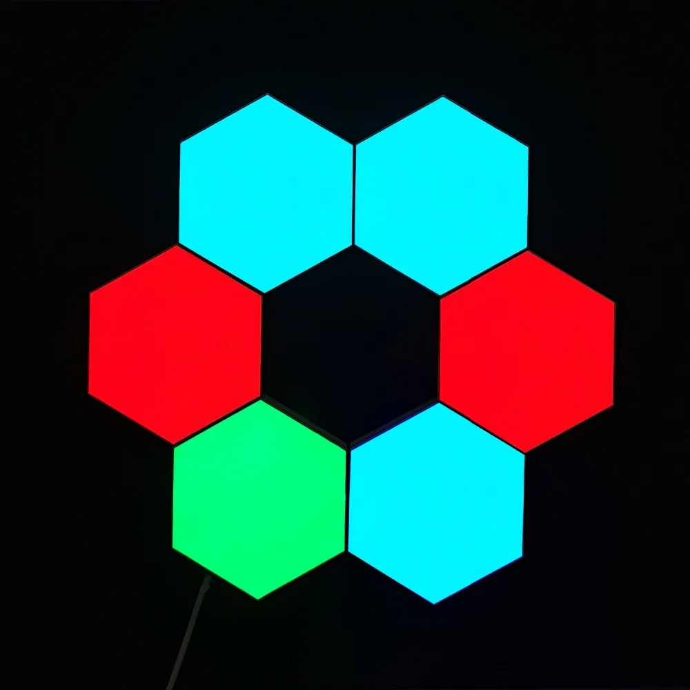 Home decoration accessories 3d wall lamp with sticker hexagon tile LED light
Home decoration accessories 3d wall lamp with sticker hexagon tile LED light