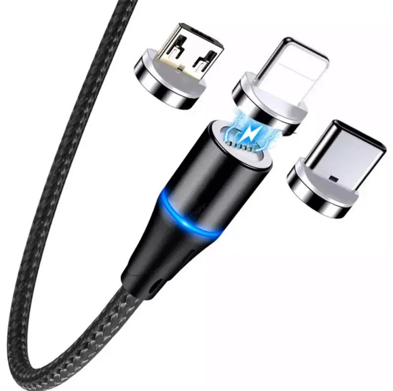 2020 New Arrival LED 3 in 1 flexible Magnetic Usb 3A Fast Charging Data Cable For Mobile Phone
2020 New Arrival LED 3 in 1 flexible Magnetic Usb 3A Fast Charging Data Cable For Mobile Phone