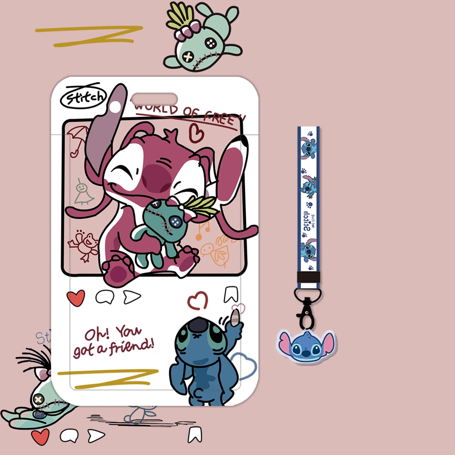 Badge Holder with LanyardCute Cartoon Id Card Bank Card Holder Protective Cover Id Card holder Nurses Office Staff for Women Men, As shown in the pictures
Badge Holder with LanyardCute Cartoon Id Card Bank Card Holder Protective Cover Id Card holder Nurses Office Staff for Women Men, As shown in the pictures