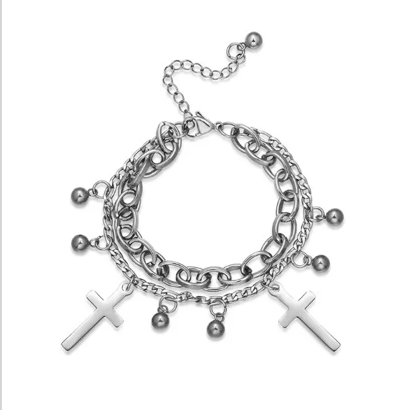 Christian jewelry bracelets stainless steel womens cross bracelet, As picture
Christian jewelry bracelets stainless steel womens cross bracelet, As picture