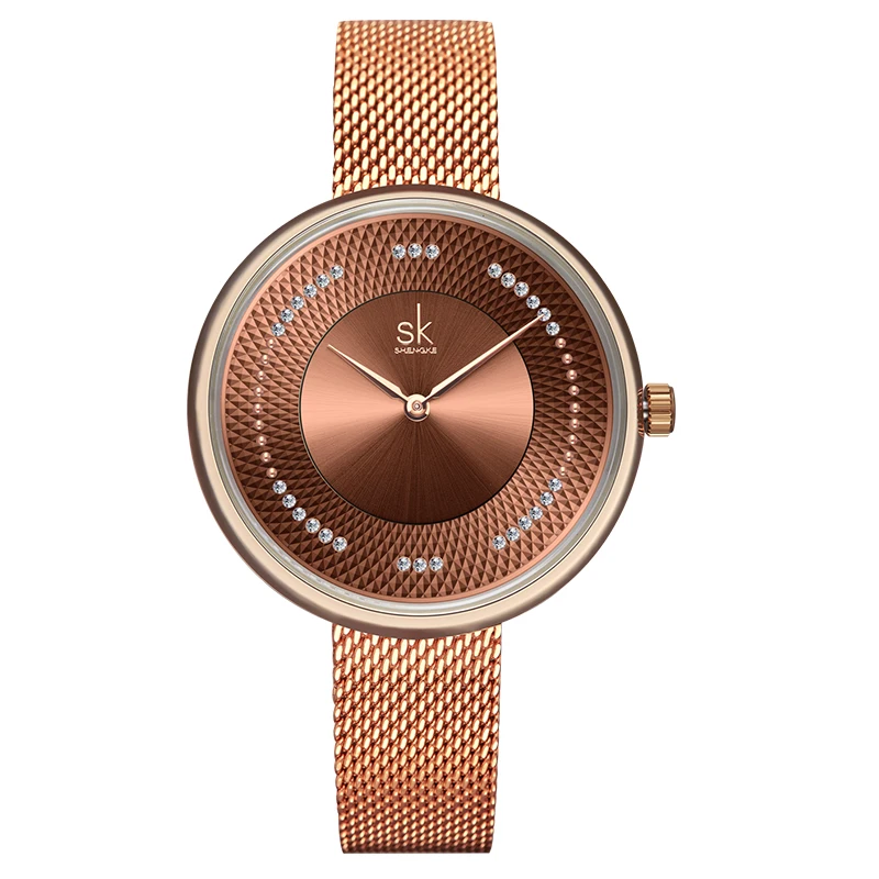 Shengke Reloj Mujer Japan Quartz Movement Full Steel Mesh Band Wrist Watch Vintage Women Waterproof Ladies Watches #K0132
Shengke Reloj Mujer Japan Quartz Movement Full Steel Mesh Band Wrist Watch Vintage Women Waterproof Ladies Watches #K0132