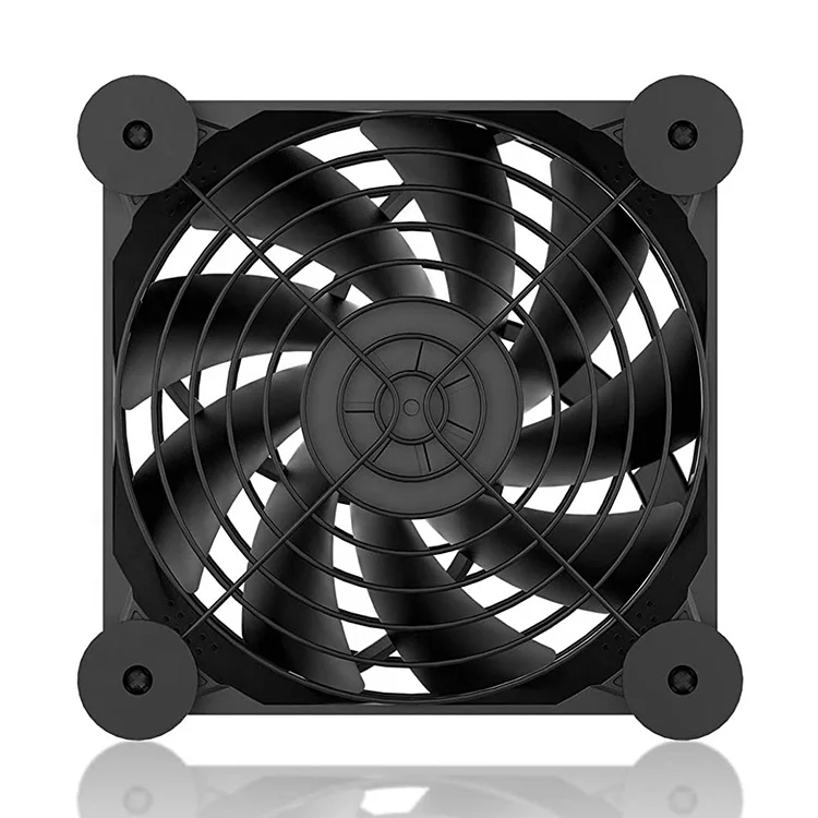 upHere USB Fan Silent 120mm Fan For Computer Cases TV Box Router Cooler Laptop Cooling Fan, Black
upHere USB Fan Silent 120mm Fan For Computer Cases TV Box Router Cooler Laptop Cooling Fan, Black
