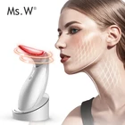 Ms.W waterproof face lifting rechargeable beauty massager, cool and warm beauty device