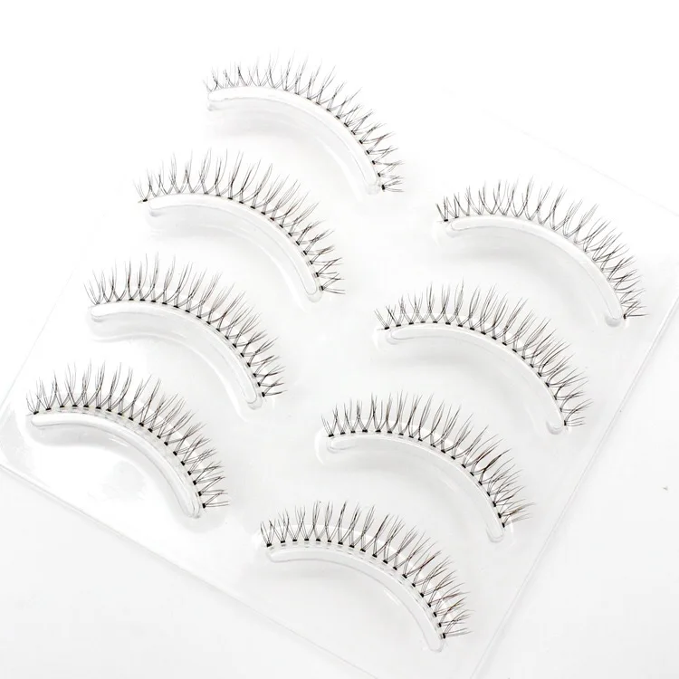 4 pairs Japanese natural false eyelashes transparent terrier natural soft sharpen eyelash short natural false eyelashes
4 pairs Japanese natural false eyelashes transparent terrier natural soft sharpen eyelash short natural false eyelashes