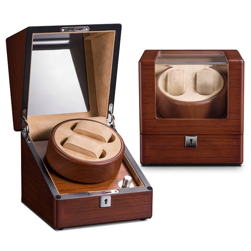 Newly double watch winder with stainless steel lock fashion wooden pattern finished flexible suede pillow silent motor, Pure,brown or pantone color
Newly double watch winder with stainless steel lock fashion wooden pattern finished flexible suede pillow silent motor, Pure,brown or pantone color