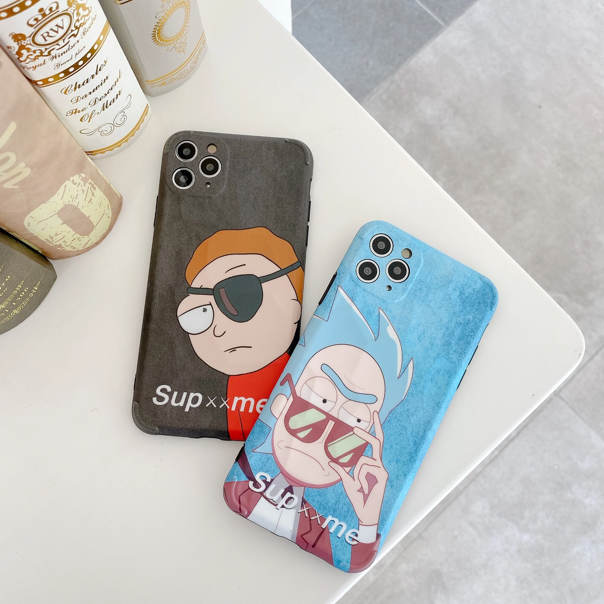 For iPhone X Xs 7 8 Plus 11 Pro Max 3D Cute Cartoon Rick IMD Textured Slippy Phone Case
For iPhone X Xs 7 8 Plus 11 Pro Max 3D Cute Cartoon Rick IMD Textured Slippy Phone Case