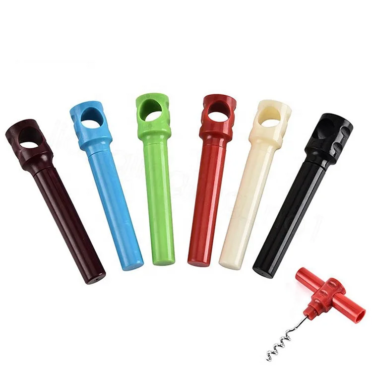 Portable Pocket Corkscrew Wine Bottle Opener Plastic Mini Camping Cork Screw for Travel, Accept customization
Portable Pocket Corkscrew Wine Bottle Opener Plastic Mini Camping Cork Screw for Travel, Accept customization