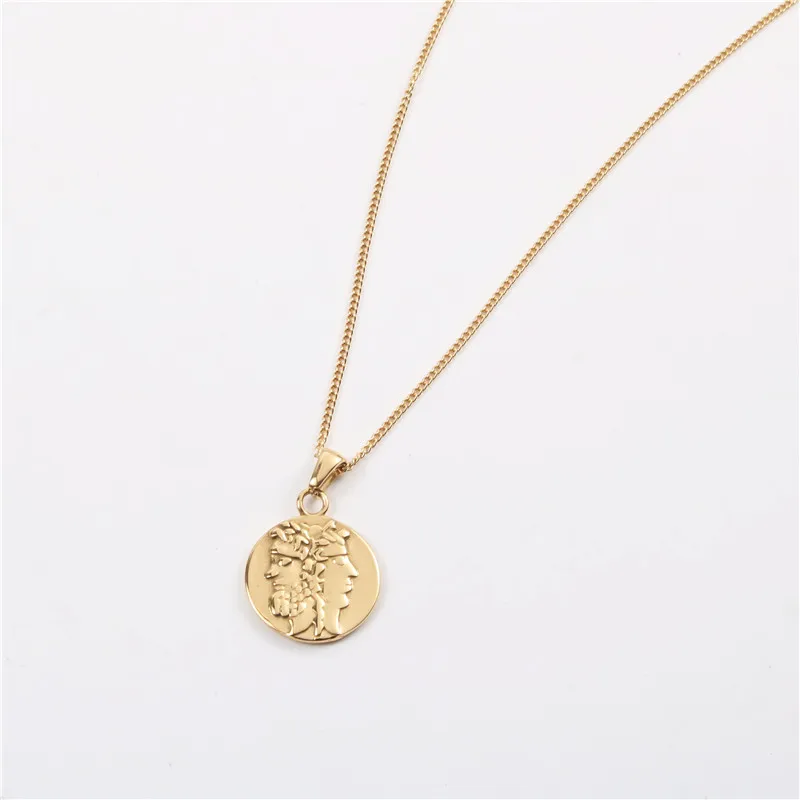 Joolim Jewelry 18K Gold Plated Face Pendant Necklace Stainless Steel Necklace Wholesale
Joolim Jewelry 18K Gold Plated Face Pendant Necklace Stainless Steel Necklace Wholesale