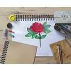 Coloring Notebook A5 Spiral Kraft Paper Sketchbook For Drawing