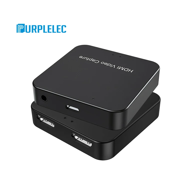 Purplelec HD33 High quality capture video HDMI 1080P 60fps laptop hdmi capture for Office meeting
Purplelec HD33 High quality capture video HDMI 1080P 60fps laptop hdmi capture for Office meeting