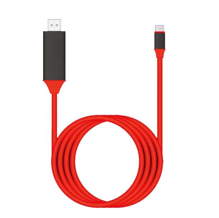 4K 2M Type C USB3.1 USB C to HDMI Cable Adapter Converter HD Cable for S8 Smart Phone Macbook, Silver
4K 2M Type C USB3.1 USB C to HDMI Cable Adapter Converter HD Cable for S8 Smart Phone Macbook, Silver