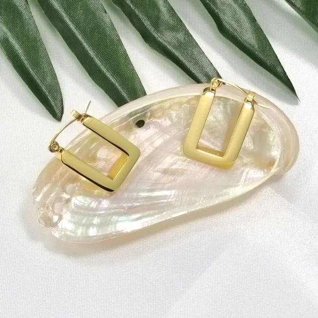 Minimalist Earrings Women Chunky Stainless Steel Hypoallergenic Gold Plated Geometric U Shaped Hoop Earrings, Gold,rose gold,steel,etc
Minimalist Earrings Women Chunky Stainless Steel Hypoallergenic Gold Plated Geometric U Shaped Hoop Earrings, Gold,rose gold,steel,etc