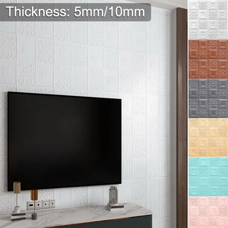 3D Wall Panels Peel and Stick Adhesive Wallpaper Home Decoration for Living Room Bedroom TV Background 2021
3D Wall Panels Peel and Stick Adhesive Wallpaper Home Decoration for Living Room Bedroom TV Background 2021