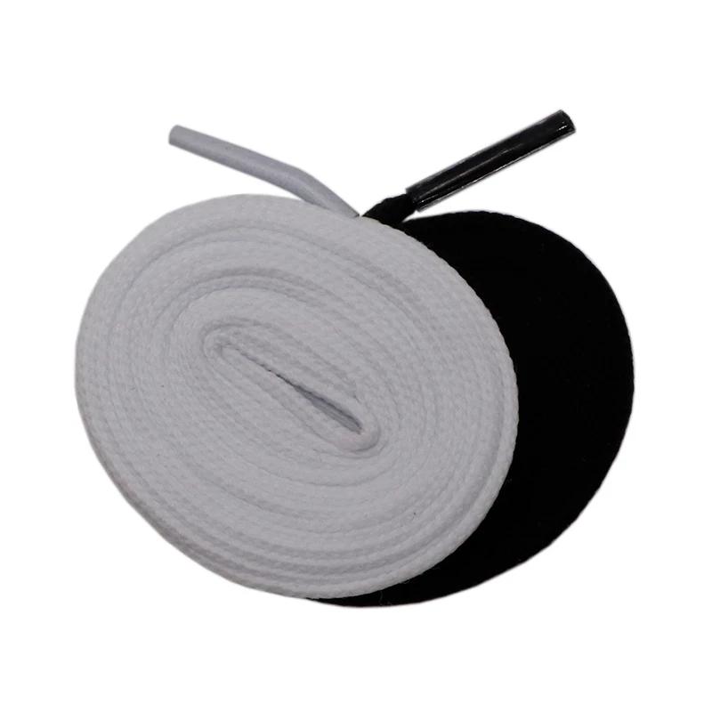 Weiou Manufacturer White And Black Flat Double Layer polyester Draw Cord Support custom Length And Logo With Shoelaces, Any based pantone color+grey 3m
Weiou Manufacturer White And Black Flat Double Layer polyester Draw Cord Support custom Length And Logo With Shoelaces, Any based pantone color+grey 3m