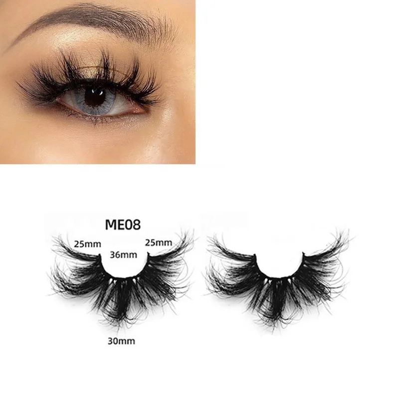 25mm 3D Real Mink Wispy Long Dramatic 100% Hand Made Fluffy Thick Full Volume strip natural long hair 3d false eyelashes
25mm 3D Real Mink Wispy Long Dramatic 100% Hand Made Fluffy Thick Full Volume strip natural long hair 3d false eyelashes