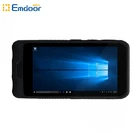 Pda Pda Rugged Emdoor Handheld Rugged PDA For Windows 10 Data Collector With Barcode Scanner NFC 4G