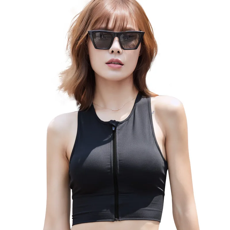 Beauty Back Fitness Sports Bra Front Zipper Shockproof Running Fitness Bra Bra Quick Dry Top Yoga Vest Female
Beauty Back Fitness Sports Bra Front Zipper Shockproof Running Fitness Bra Bra Quick Dry Top Yoga Vest Female