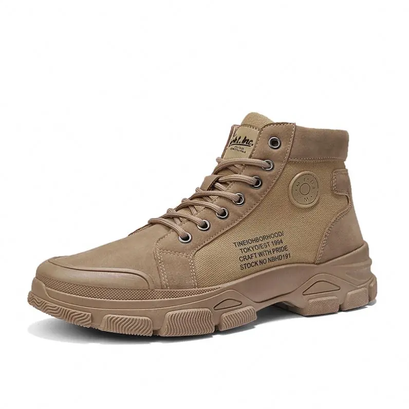 Couple boots men's autumn British wind high help shoes tooling desert boots in the women's boots, Optional
Couple boots men's autumn British wind high help shoes tooling desert boots in the women's boots, Optional