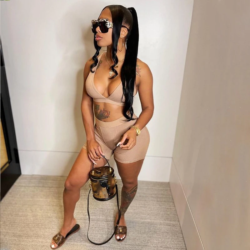 Drop Shipping 2021 Summer 6 Color Women Plus Size Crop Top V-neck Sweat Shorts Set Wholesale 2 Piece Set Women Biker Shorts Set, Orange black brown
Drop Shipping 2021 Summer 6 Color Women Plus Size Crop Top V-neck Sweat Shorts Set Wholesale 2 Piece Set Women Biker Shorts Set, Orange black brown