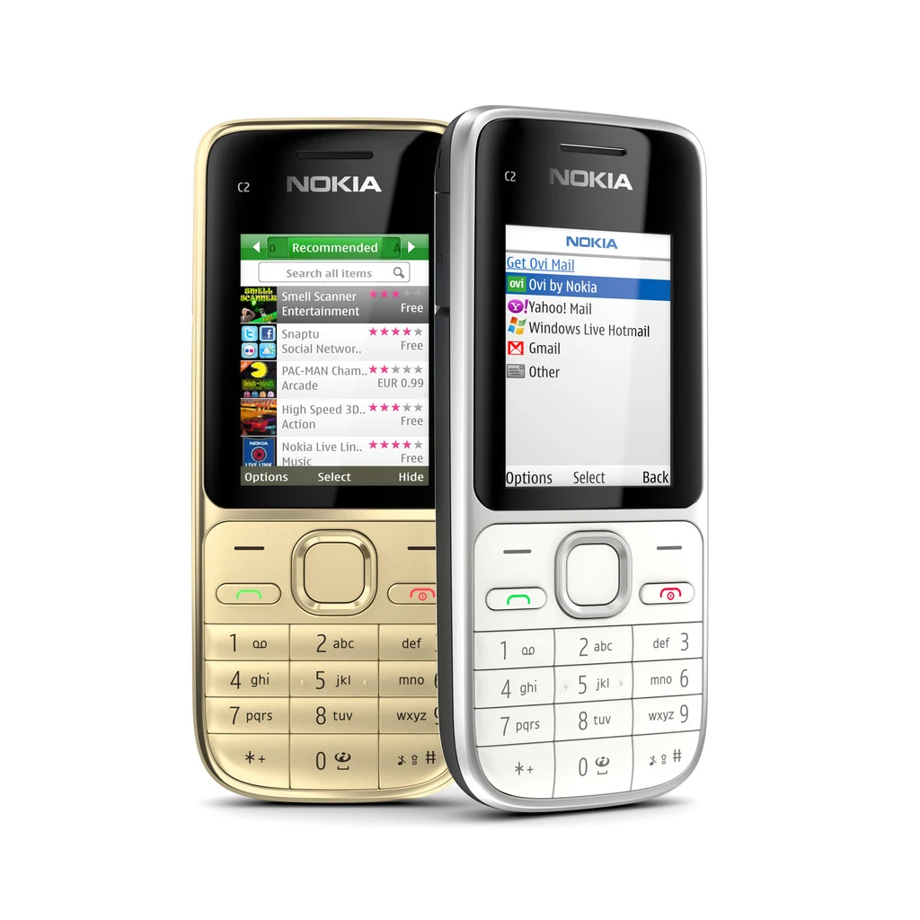 

Original used phone fornokia C2-01 1020mAh 3G Support Russian & Aracbic& Hebrew keyboard Cellphone