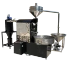Chinese Industrial Gas Roasted White Coffee Bean Roaster Machine
