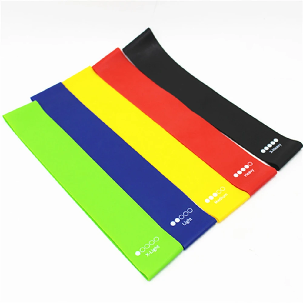 Wholesale strong elastic latex gym fitness exercise yoga resistance bands set, 5 colors
Wholesale strong elastic latex gym fitness exercise yoga resistance bands set, 5 colors