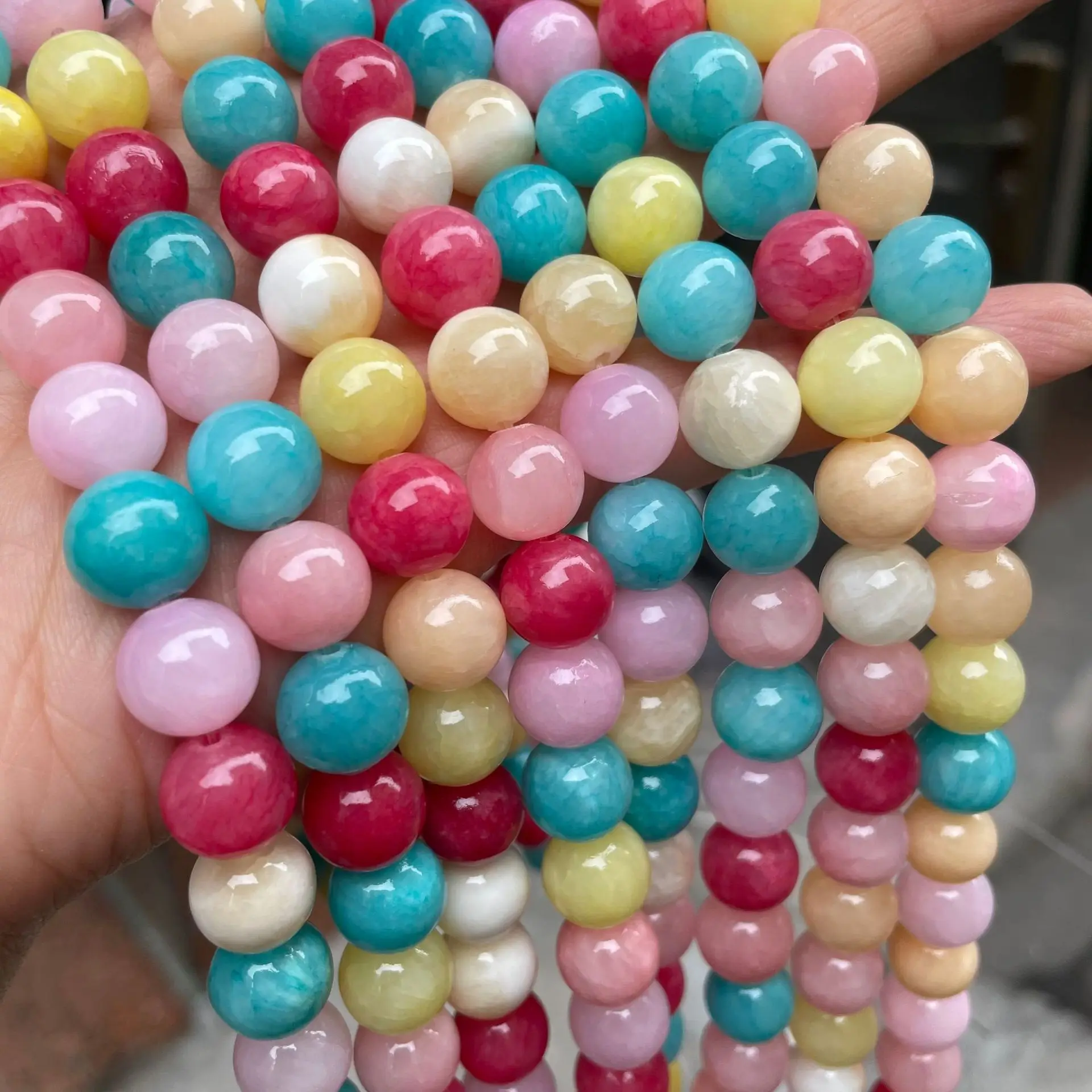JC crystal round shape stones and crystals beads strand mix colors wholesale natural stone beads jewelry making
JC crystal round shape stones and crystals beads strand mix colors wholesale natural stone beads jewelry making