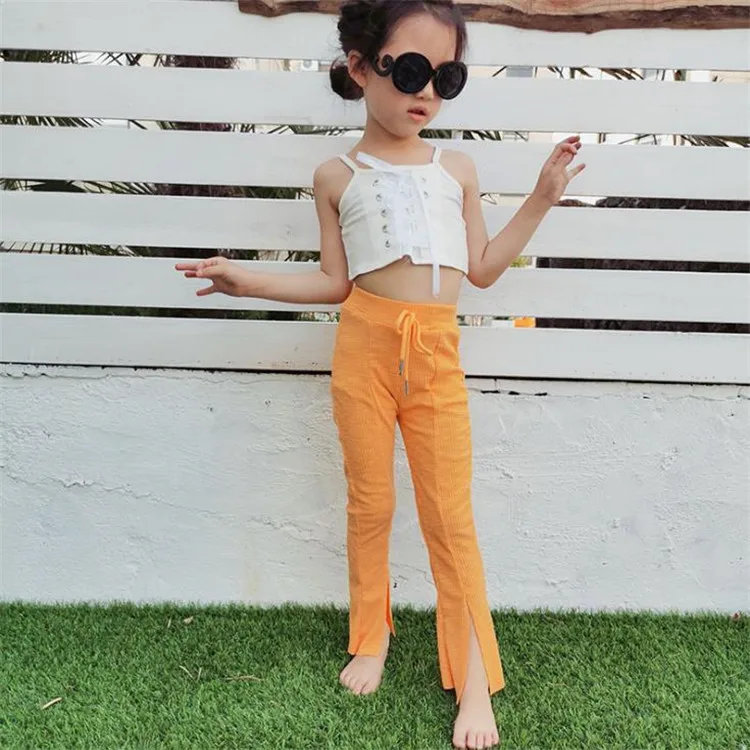 New Arrival Kids Trousers Wholesale Solid Color Slim Icing Flared Girls Leggings Pants For Children's Wear, 3 colors
New Arrival Kids Trousers Wholesale Solid Color Slim Icing Flared Girls Leggings Pants For Children's Wear, 3 colors