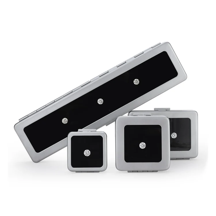 Tongxing Luxury Square Rectangle Gem Stone Box Packaging Showcase With Sponge Bare Drill Metal Jewelry Diamond Display Box
Tongxing Luxury Square Rectangle Gem Stone Box Packaging Showcase With Sponge Bare Drill Metal Jewelry Diamond Display Box