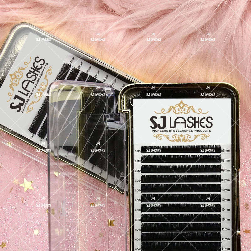 Wholesale price for eyelash extension volume with ECO private label cases lash academy use, Black
Wholesale price for eyelash extension volume with ECO private label cases lash academy use, Black