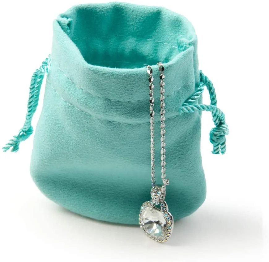 Custom Velvet Drawstring Necklace jewelry Pouch Bag or as wedding gift bags, Black, blue, green, grey, pink, white, yellow, etc
Custom Velvet Drawstring Necklace jewelry Pouch Bag or as wedding gift bags, Black, blue, green, grey, pink, white, yellow, etc