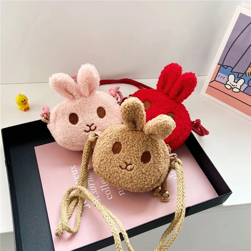 Fashion Winter Plush Cute Rabbit Children Crossbody Bag Small Coin Purse for Kids Girls
Fashion Winter Plush Cute Rabbit Children Crossbody Bag Small Coin Purse for Kids Girls