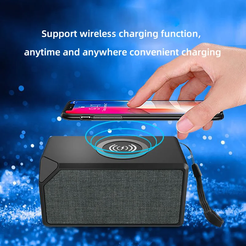 ESC-B81 Wireless Charging Bluetooth Speaker - ANKUX.COM