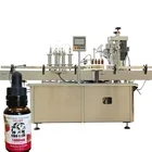 ガラスボトルスポイト充填キャッピング機-30 ミリリットル CBD 油経口滴充填生産ライン