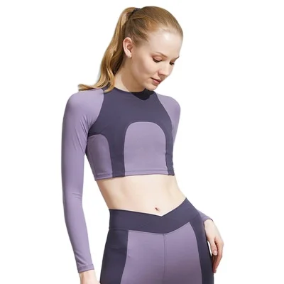 Women 2PCS Seamless Yoga Set Workout Sportswear Gym Clothing Fitness Long Sleeve Crop Top High Waist Leggings Sports Suits, 3color 
Women 2PCS Seamless Yoga Set Workout Sportswear Gym Clothing Fitness Long Sleeve Crop Top High Waist Leggings Sports Suits, 3color