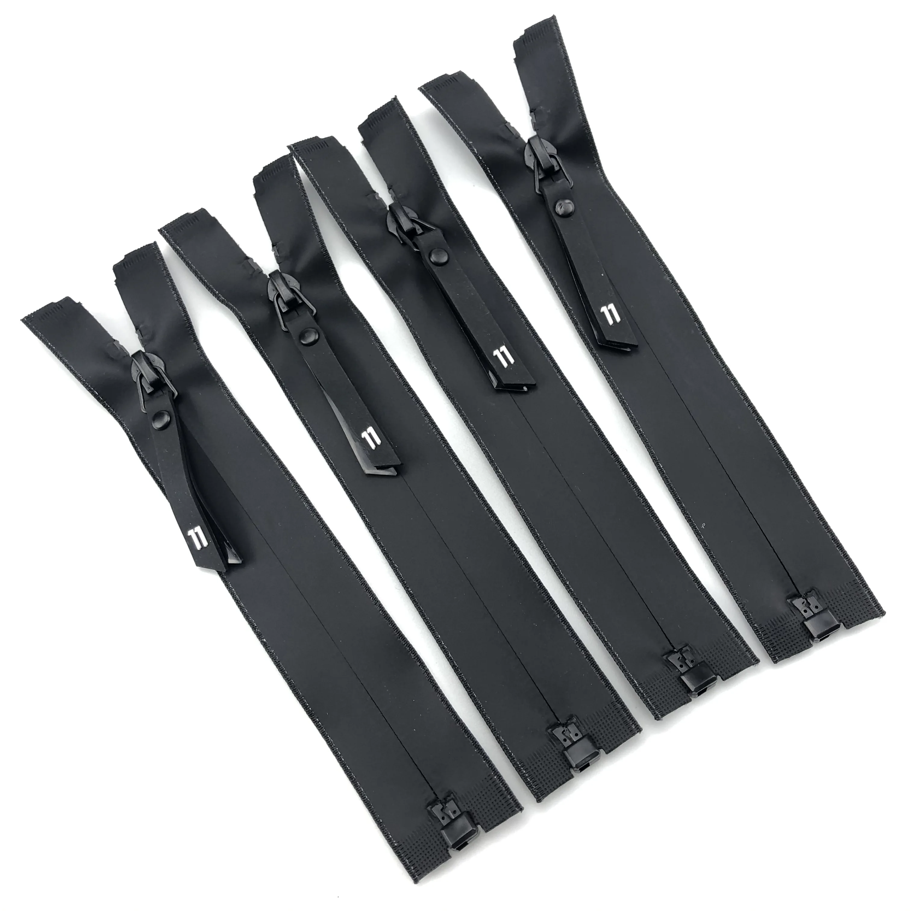 High quality PVC waterproof close end nylon for wetsuit diving suit zipper, Black tape
High quality PVC waterproof close end nylon for wetsuit diving suit zipper, Black tape