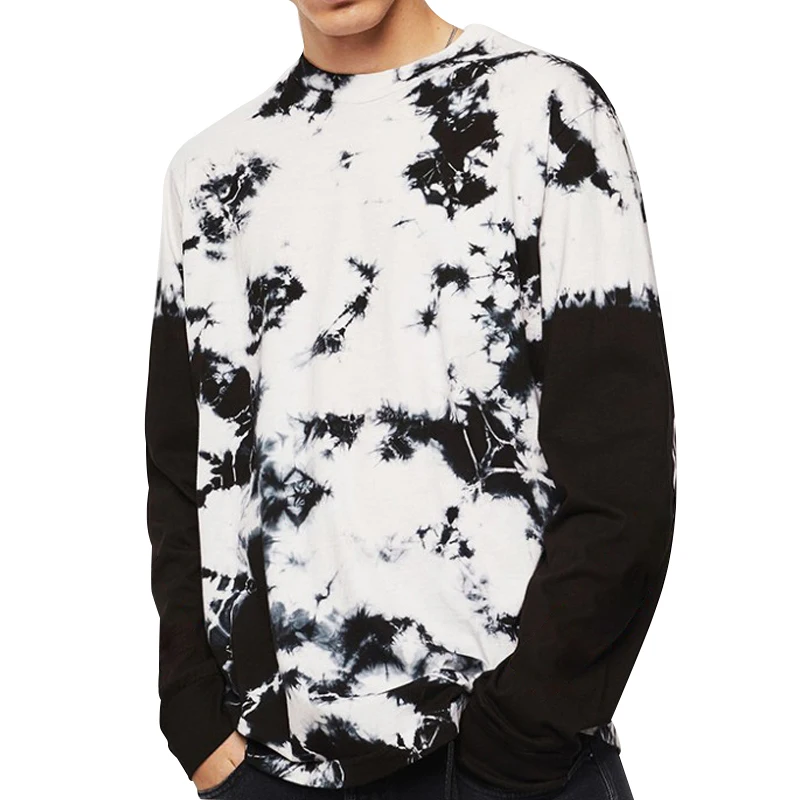 OEM Spring Summer 2020 New Tie-dye Men's Round Neck Retro Casual Long Sleeved T-shirt
OEM Spring Summer 2020 New Tie-dye Men's Round Neck Retro Casual Long Sleeved T-shirt
