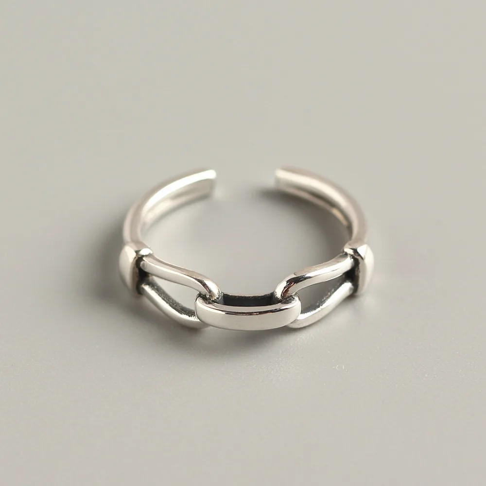 Thin 925 Sterling Silver Knuckle Ring Stackable Ring Adjustable Suits All Silver Rings, As picture
Thin 925 Sterling Silver Knuckle Ring Stackable Ring Adjustable Suits All Silver Rings, As picture
