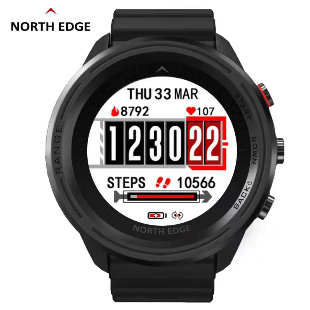 

NE00400Outdoor smart sports GPS waterproof watch, high pressure compass thermometer, heart rate multi-functional diving watch
