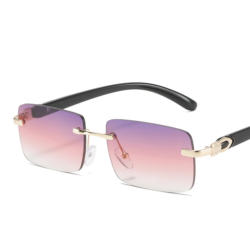Custom Retro Gradient Frameless Sun Glasses Men Women Fashion Rimless Sunglasses 2021, 8 colors
Custom Retro Gradient Frameless Sun Glasses Men Women Fashion Rimless Sunglasses 2021, 8 colors