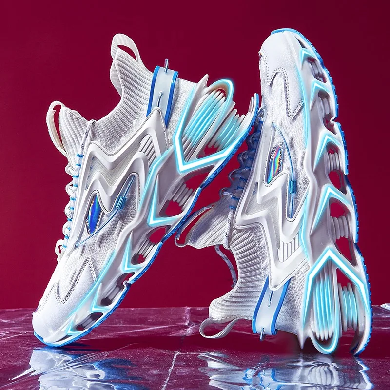 New arrival fashion custom men sport running casual comfortable trend sneakers blade shoes
New arrival fashion custom men sport running casual comfortable trend sneakers blade shoes
