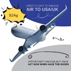 Top Air freight logistics company air cargo door to door service from china to usa Canada uk amazon fba