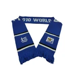 Winter Jacquard Sport Custom Football Soccer Polyester Knit Fan Scarf