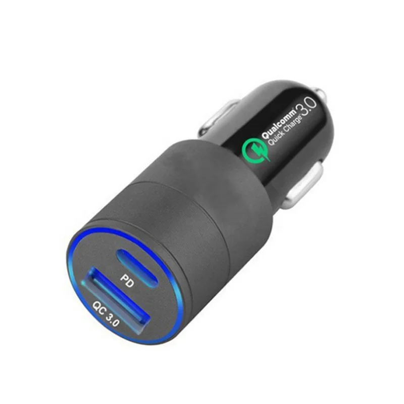 QC 3.0 Fast Charger Car Adapter PD Interface Alloy Metal ABS Car Plug Portable USB Power Plug, Gold,black,silver
QC 3.0 Fast Charger Car Adapter PD Interface Alloy Metal ABS Car Plug Portable USB Power Plug, Gold,black,silver
