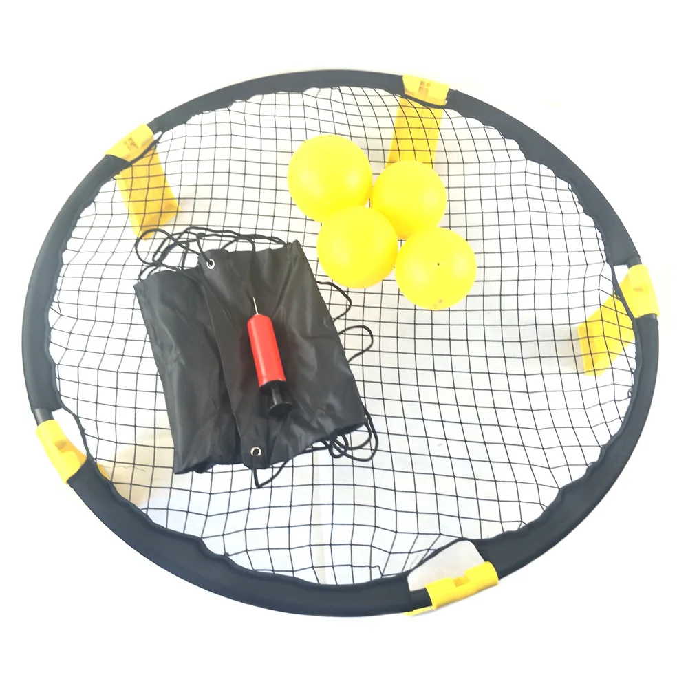 Beach Game Set Bingo Game Set Spikeball 3 ball Game Sets/Sports Spyderball, Yellow black orange
Beach Game Set Bingo Game Set Spikeball 3 ball Game Sets/Sports Spyderball, Yellow black orange