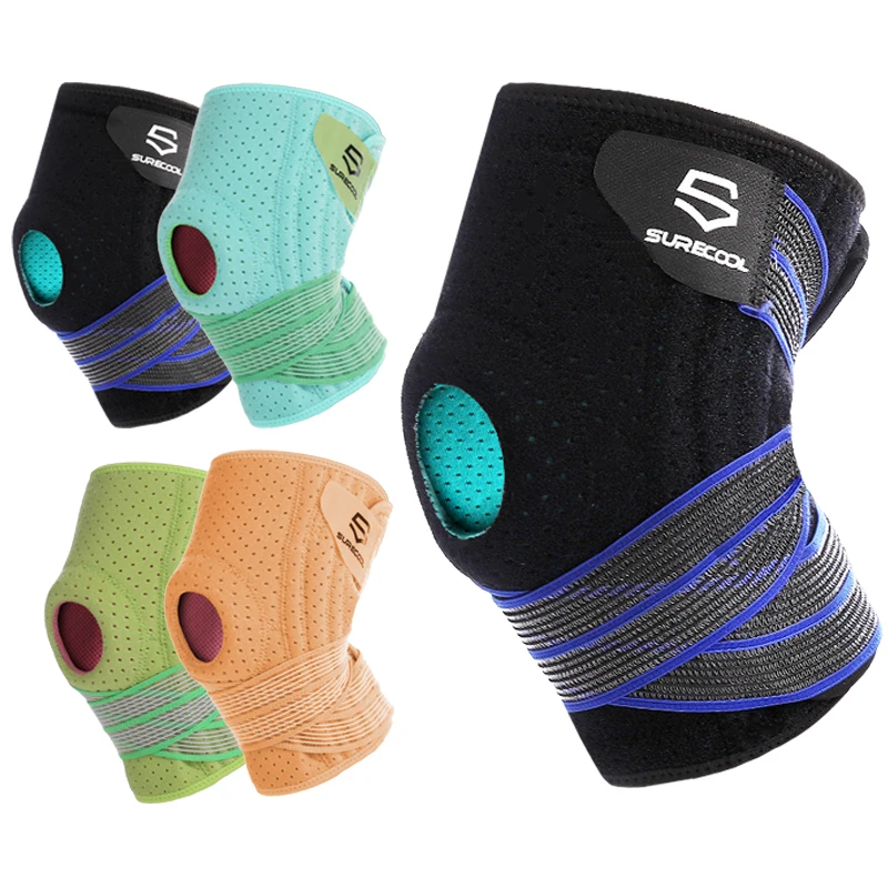 Sports Safety Protective Knee Support Comfortable Knee Sleeve Compression Brace Patella Support
Sports Safety Protective Knee Support Comfortable Knee Sleeve Compression Brace Patella Support