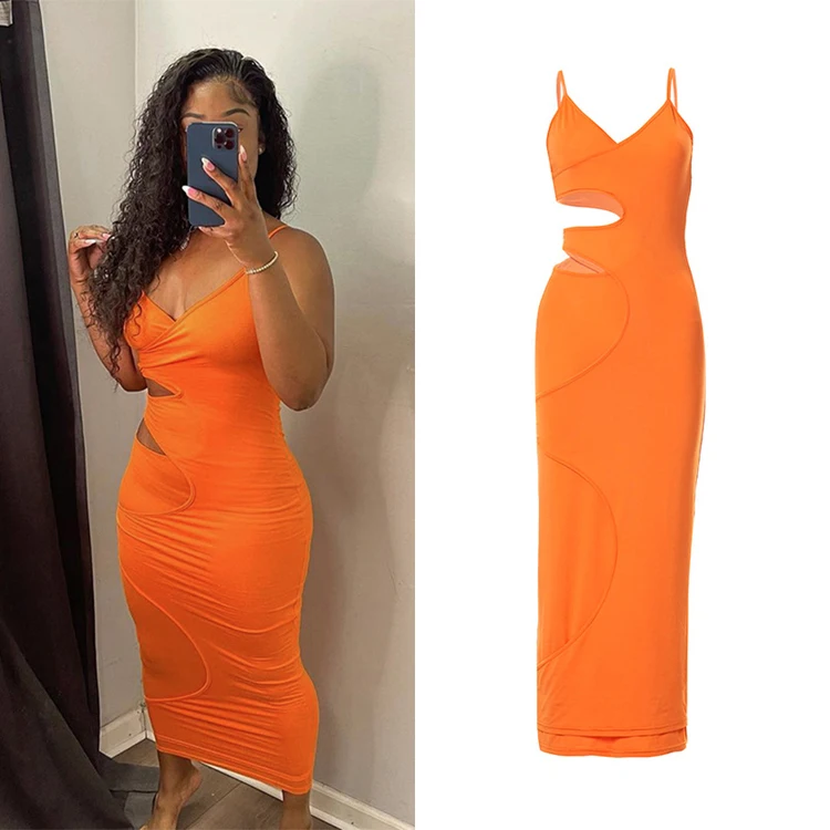 Factory Direct Sales Short Sleeve Open Shoulder Hollow Out Women Midi Dress Solid Casual Sexy Women Bodycon Dresses
Factory Direct Sales Short Sleeve Open Shoulder Hollow Out Women Midi Dress Solid Casual Sexy Women Bodycon Dresses