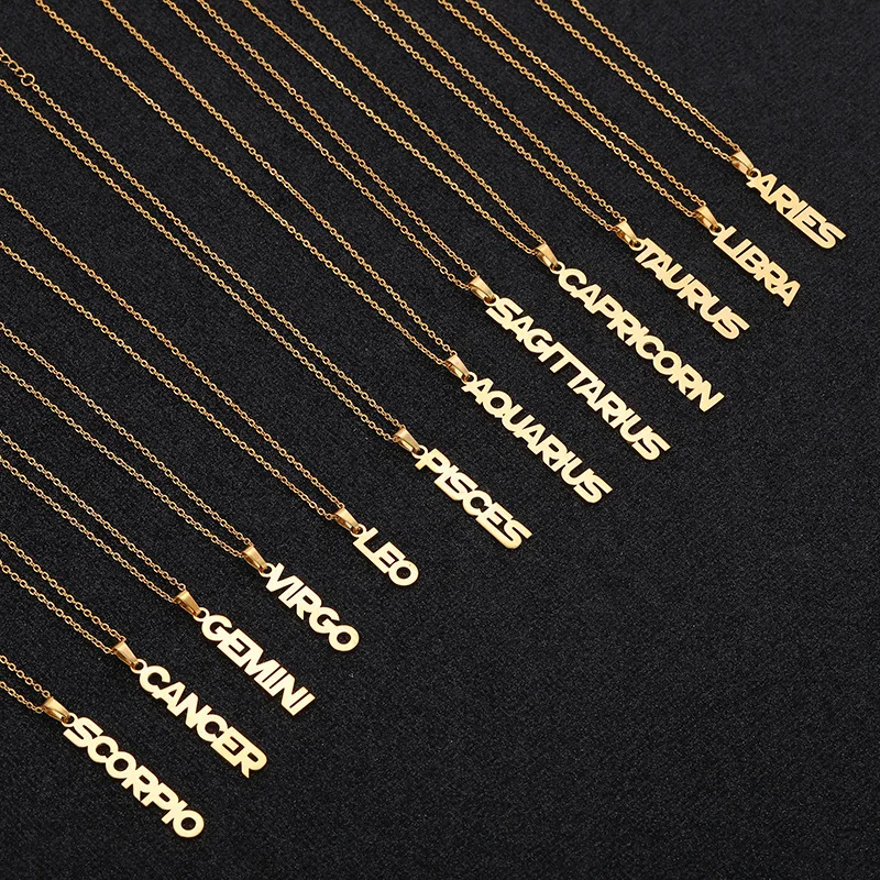 ins hot gold plated gold link chain zodiac letter necklace women butterfly pearl cross pendant charm necklace stainless steel
ins hot gold plated gold link chain zodiac letter necklace women butterfly pearl cross pendant charm necklace stainless steel
