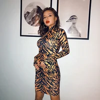 fashion party dress guangzhou bodycon one piece dress pencil tiger print dress women
fashion party dress guangzhou bodycon one piece dress pencil tiger print dress women